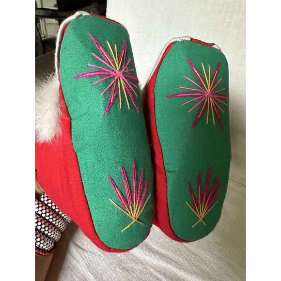 Chinese handmade tiger baby shoes booties insulated red Year of the Tiger Fur - Picture 16 of 16